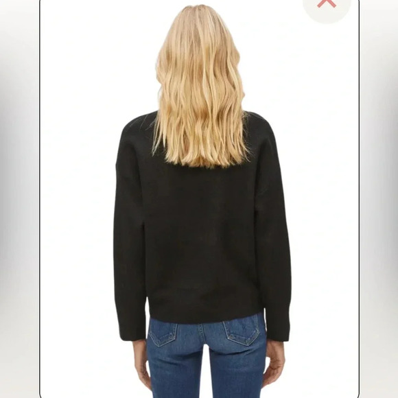 NWT Michael Stars black Maddie pullover sweater sz lg - Picture 5 of 13